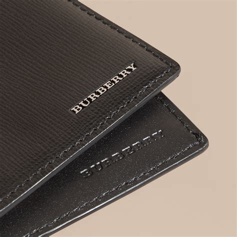 burberry london leather hipfold wallet